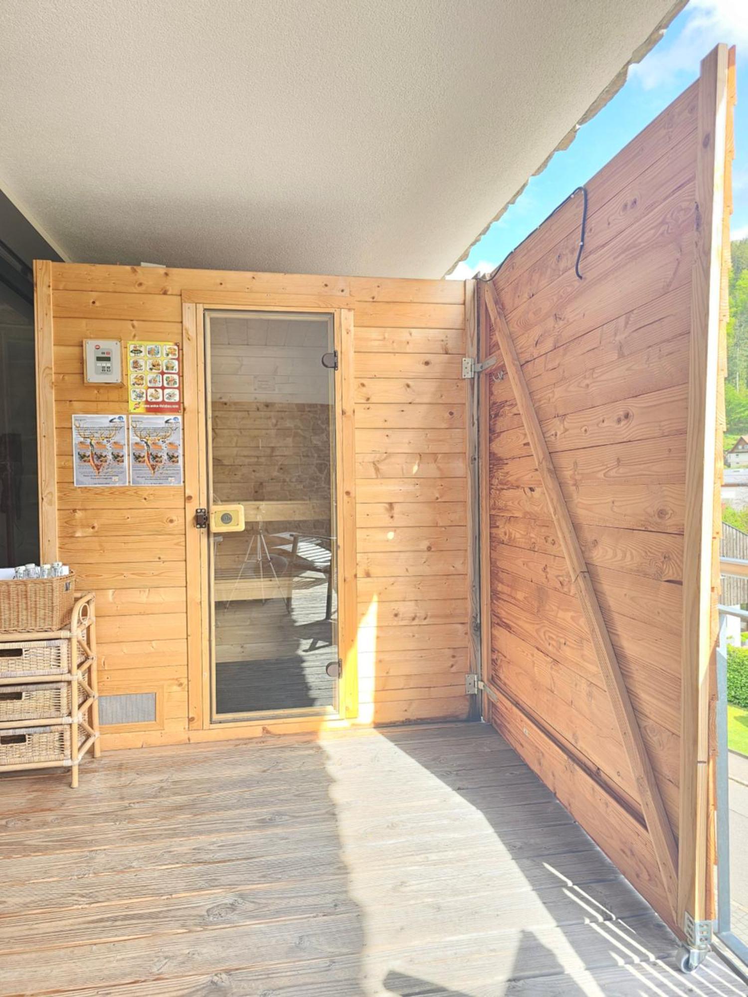 Black Forest I Sauna Auf Dem Balkon I Boxspring I Nespresso I Ausblick I Wasserfaelle Im Ort Тодтнау Екстериор снимка
